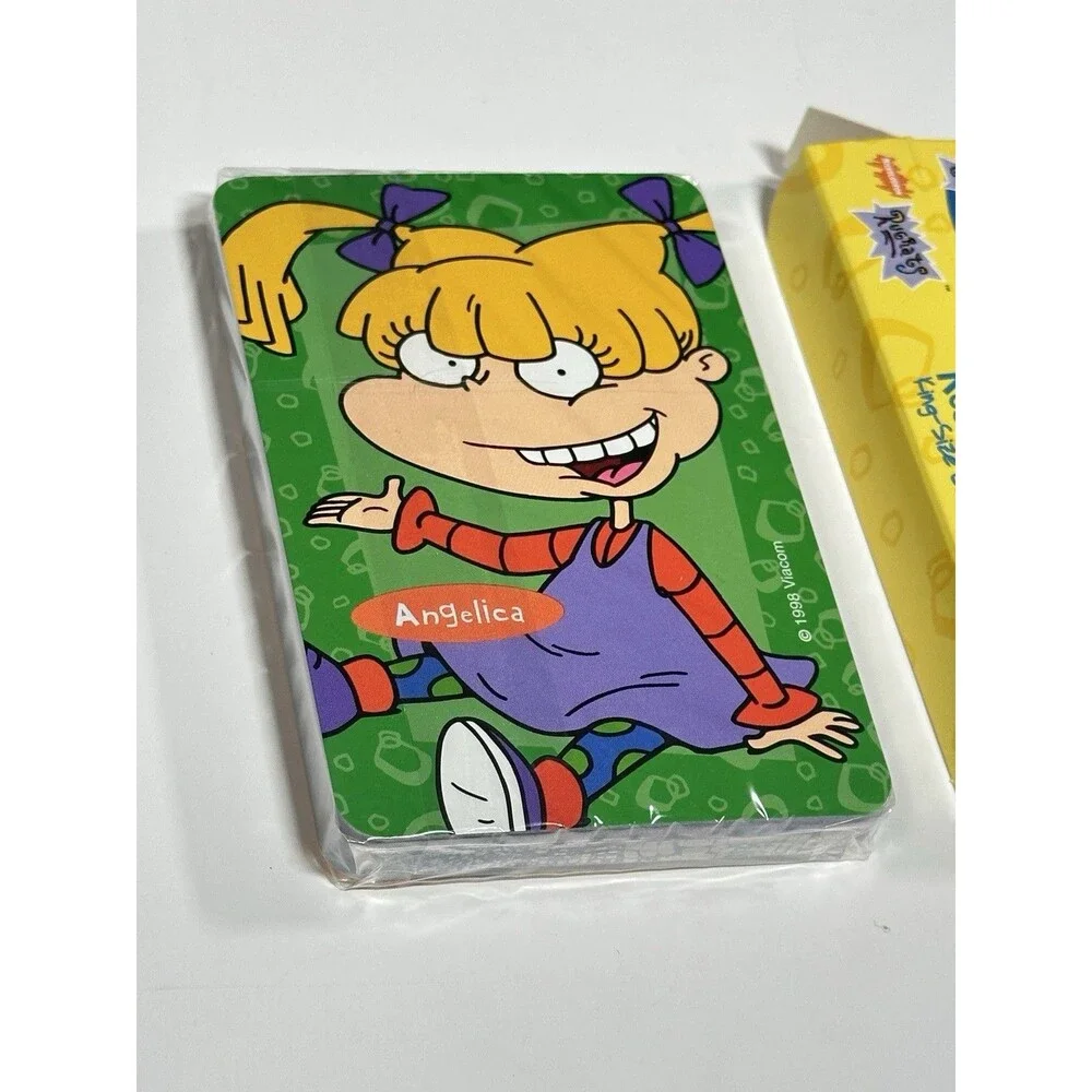 Nickelodeon's Rugrats Rescue Dill King-Size Card Game Mattel 1998 VTG Brand New